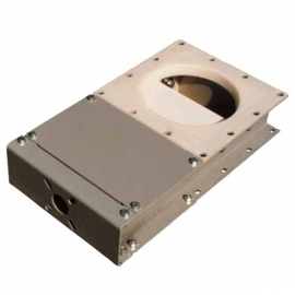 VLC0150L1 Задвижка ножевая с круглым отверстием 150мм